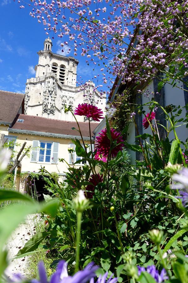 Le Jardin De La Cathedrale Bed & Breakfast Troyes Bagian luar foto